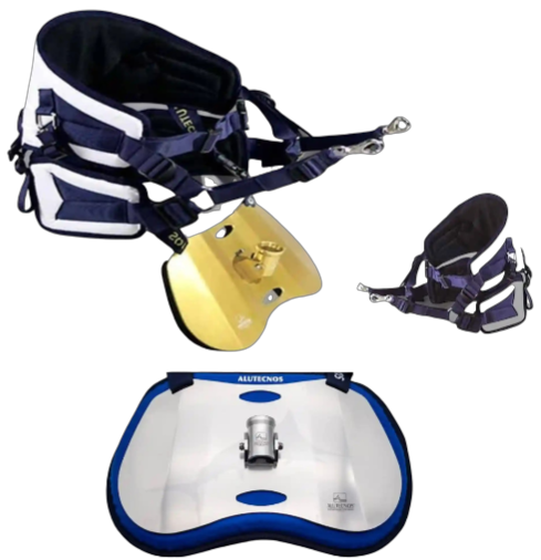 Harnais de combat Alutecnos pour la pêche au gros en stand up, utilisés lors des séjours à Nosy Mistio & Cap San Sébastien