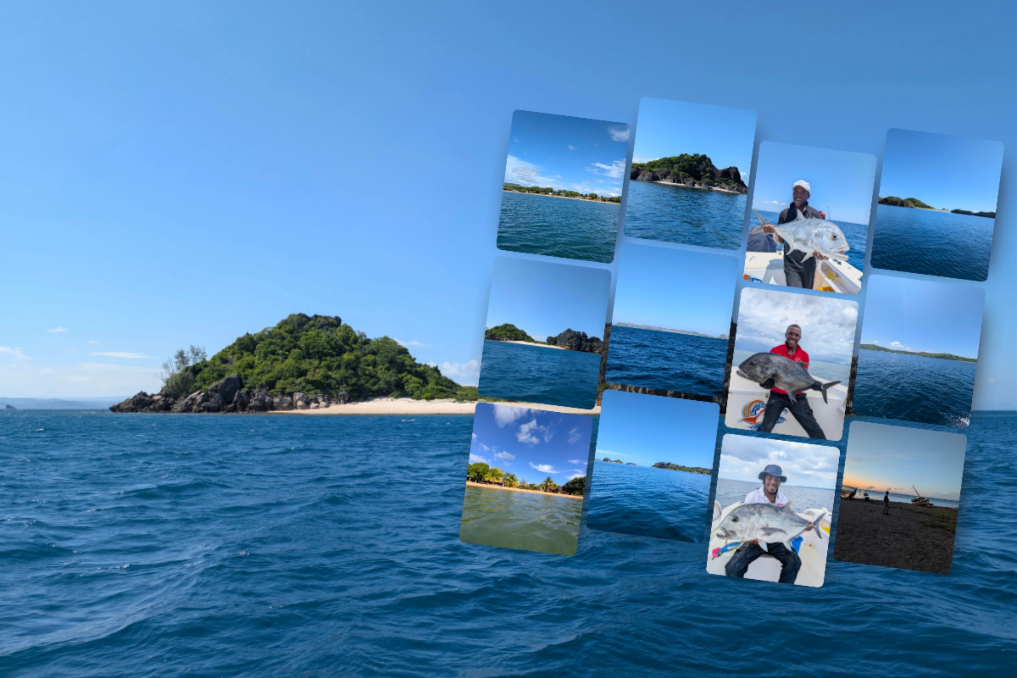 La Baie du Courrier, notre zone de prédilection pour la pêche au gros à Madagascar depuis Nosy Be