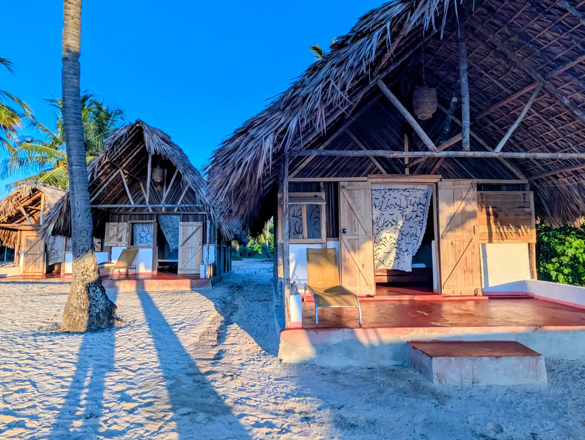 Bungalows supérieurs à Nosy Mitsio pour nos séjours de pêche sportive à Madagascar